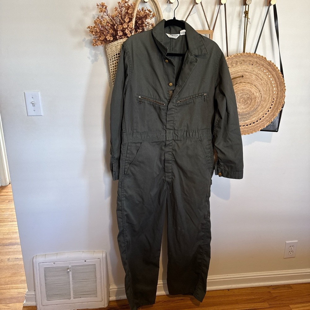 Olive Green Jumpsuit